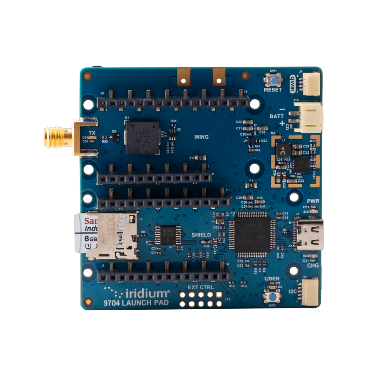 Kit développement Iridium Certus 9704 environnement test Arduino